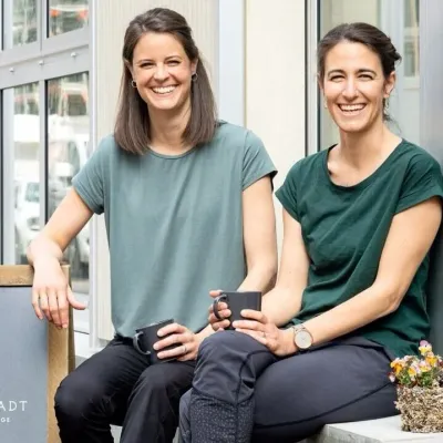 Nadja Baumgartner und Steffi Egli, Gründerinnen Physio Lokstadt